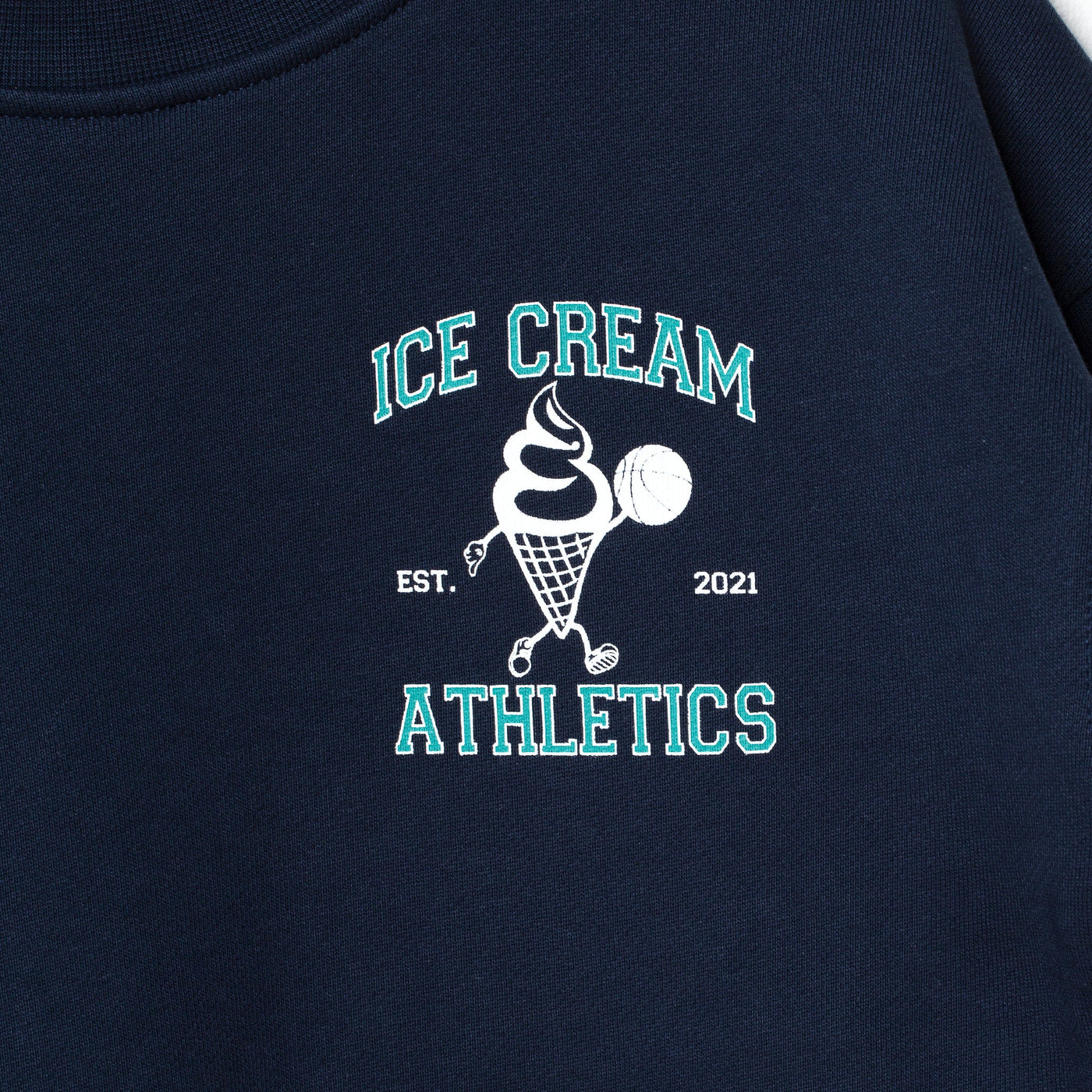 Kids Ice Cream Athletics Sweatshirt Navy - Atelier LPG