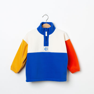 Kids Meribel Polar Fleece Zip Sweater - Atelier LPG