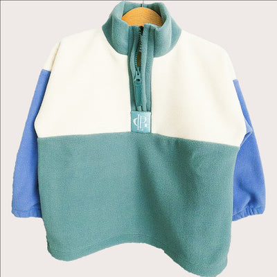 Kids Meribel Polar Fleece Zip Sweater - Atelier LPG