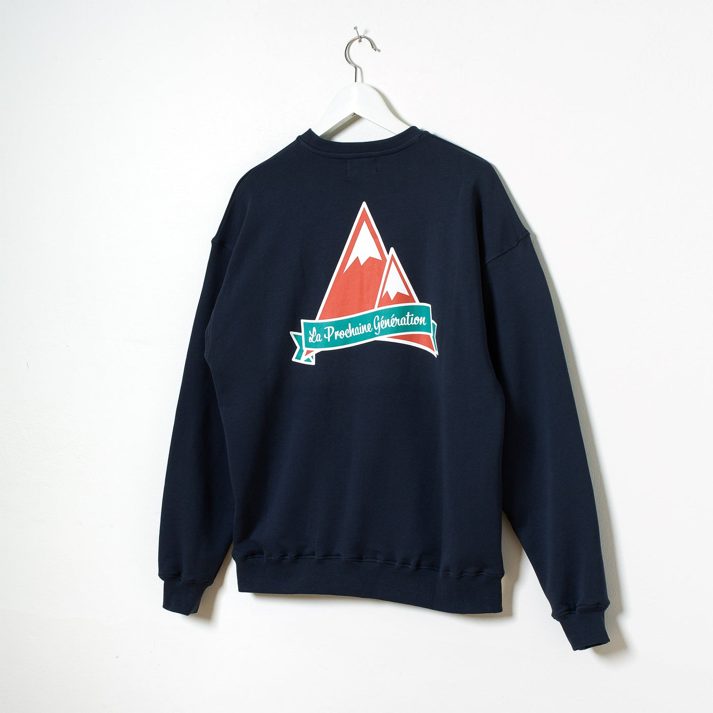 Mountain Triangle Sweatshirt Navy - Atelier LPG