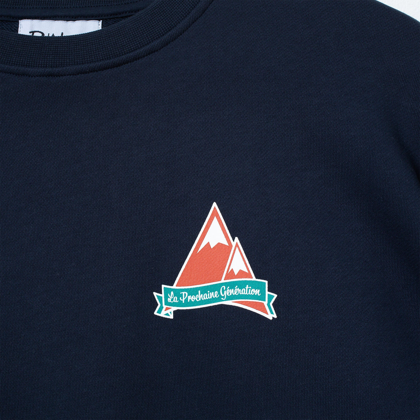 Mountain Triangle Sweatshirt Navy - Atelier LPG